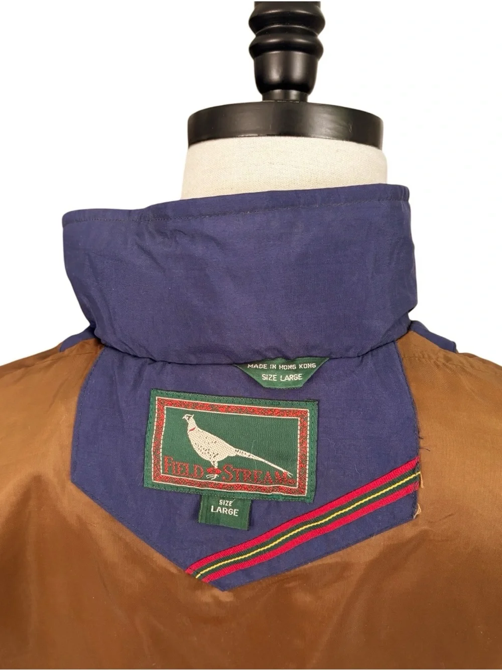 Field & Stream Vintage 80’s/90’s Vantage Cloth Tan/Ochre field jacket | Large